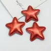 Estrella de Cinco Puntas Brillante de PU de 2.5 cm DIY para Niños Pasadores Hechos a Mano Accesorios Decorativos para Tocados Ropa Sombreros Zapatos Calcetines