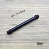 Tubo Conector de Tubo de Dirección M10 Varilla Roscada Ambos Extremos Roscados Tubo Hueco Recto Blanco Negro Luminaria Accesorios de Iluminación DIY