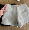 Pantalones Cortos Casuales de Algodón de Aire para Mujer, Nuevo Estilo Coreano de Primavera y Verano, Diseño Simple de Corte Ajustado, Pantalones Cortos Deportivos