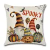 Fundas de almohada divertidas de calabaza de Halloween al por mayor en stock, modelo más vendido de TEMU, fundas de almohada más vendidas de SHEIN Amazon