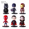 Decoración de Pastel de Avengers Iron Man Thor Hulk Capitán Niños Niño Bebé Topper de Cumpleaños