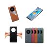 Denior Es Adecuado para Huawei Mate60 Funda de Cuero Retro P70Ultra Ranura para Doble Tarjeta P60Pro Insertable para Tarjeta 50 Funda de Teléfono