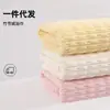Toalha de Veludo de Bambu, Veludo Coral, Absorvente, Seca e Fácil de Secar, Não Solta Fiapos Facilmente, Com Borda, Toalha de Rosto Doméstica, Macia e Amiga da Pele, Toalha de Banho Grande
