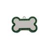 Etiqueta Popular Antiperdida para Perro de Aleación de Zinc Transfronteriza Forma de Hueso con Brillo Colgante para Collar de Mascota Gato Etiqueta Pequeña