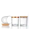 En Stock 10100 Portavelas, Vasos de Aromaterapia, Portavelas de Vidrio de 550 ml, Portavelas Transparentes, Vasos para Velas, Frascos Decorativos de Vidrio