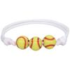 Pulseras Populares Tejidas de Béisbol Transfronterizas, Muñequeras Deportivas de Baloncesto, Fútbol, Rugby, En Stock con Grandes Cantidades y Precios Excelentes