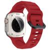 Pulsera Transfronteriza Adecuada para Apple Watch con Correa de Silicona Fluorescente Verde para Applewatch Modelo Deportivo Inteligente Impermeable
