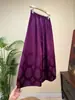 Pantalones de pierna ancha jacquard de lujo ligero estilo chino Zhilie, corte holgado, estilo nacional, cintura elástica, nuevo modelo de otoño 2026