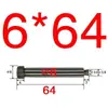 GanchoExtractor Endurecido para Molde, Pasador de Extracción de Material, Varilla de Retorno de Material, Varilla de Empuje de Material, Pasador Extractor, Tipo 56 Rlr de Monje
