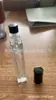 En Stock Frasco de Perfume de Vidrio Transparente con Tapa de Rosca de 10 ml Botella Vacía Rellenable Redonda con Atomizador Botella de Muestra Cosmética