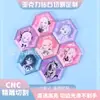 Gumei Acrílico Transparente Cristal Gema Facetada DIY Personalizado Engrosado Celebridad Anime Dibujo Animado Dos Dimensional Mercancía