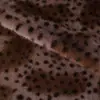 800g terciopelo de visón estampado punto de ciervo tela de piel sintética de visón guantes ropa de muñeca de juguete tela de terciopelo de visón