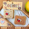 Par de Peluches Peludos con Forma de Galleta, Lindo Colgante para Bolso de Muñeca, Venta al por Mayor