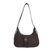 Al por mayor transfronterizo 2026 nuevo modelo bolso de hombro para debajo del brazo, moderno retro simple casual de moda con cierre de solapa bolso cruzado