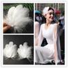 Accesorios para el cabello con plumas de súper hada blancas, horquillas para el cabello de celebridades de Internet, tocados para fotografías de bodas, tocados para fotografías de viajes, hermosas horquillas para el cabello