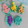 Flor fada coelho urso bebê silicone molde diy handmade fondant bolo molde decoração