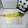 Flores Artificiais de Lírio-do-Vale para Casamento de Comércio Exterior, Grande Sino de Vento Estilo Francês, Relógio de Pendurar Andorinha, Flores Artificiais Decorativas Suaves para Casamento