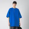 Camiseta Guck Heavy Pound Masculina Manga Curta Verão Unissex Cor Sólida Secagem Rápida Camiseta Marca Tendência Simples Branca Camiseta Manga Curta para Casal
