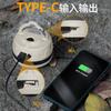 Luz de tienda de campaña con carga solar para exteriores, USB, para emergencias, para el hogar, portátil, magnética, multifunción, con control remoto