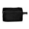 Bolsa de cosméticos portátil de doble capa para hombre y mujer, bolsa de viaje de pana multifuncional, bolsa de aseo de almacenamiento, gran capacidad