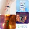 Ricklon Suministro Transfronterizo Luminoso Tatuajes Marinos Pegatinas Niños Sirena Dibujos Animados Pegatinas de Tatuajes Venta al por Mayor
