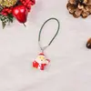 Pato de Navidad Lindo de Dibujos Animados Europeo y Americano, Colgante de Campana, Alce, Colgante para Teléfono Móvil, Colgante para Bolsa, Decoración Navideña