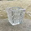 Vaso de Vidro Criativo Estilo Europeu Recipiente Transparente para Plantas Hidropônicas Copo Aroma para Velas Recipiente Base Aroma para Velas