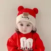 Sombrero de Bebé para Hombre y Mujer Sombrero de Bebé Otoño e Invierno Lindo Bola con Forro Polar Grueso a Prueba de Viento Protección para las Orejas Sombrero Infantil Cuello Sombrero Tejido