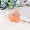 Pinza de agarre de acrílico de color coreano para mujer, clip para flequillo de ácido acético de verano para bebé, clip para tocado, clip de flor, suministro al por mayor