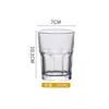 Taza de Vidrio Youwei Taza Octagonal Resistente al Calor Taza de Té Hotel 0.1kg Taza de Licores Bar Ktv Taza de Cerveza Taza Comercial