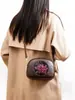 Bolso Versátil de Estilo Nacional Nuevo para Mujer Primavera Temprana 2026, Gran Capacidad Retro Nuevo Estilo Chino de Moda Bolso de Hombro Estilo Mamá