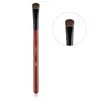 Pincel de Sombra Portátil Grande Individual de Pelo de Cavalo Puro Pincel de Detalhe para Esfumar Pincel de Maquiagem para Olhos Pincel de Sombra de Pelo Animal Macio