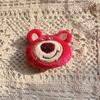 Nuevos accesorios de broche de muñeco de peluche de dibujos animados, lindos alfileres decorativos con cabeza de animal pequeño, accesorios de relleno de algodón para hacer uno mismo