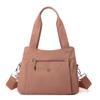 Bolso de Hombro Cruzado Multifuncional de Gran Capacidad Tipo Tote Bolso de Mano de Nylon a la Moda para Viajes de Negocios y Uso Diario