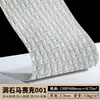 Panel decorativo de losa de travertino con mosaico de piedra blanda personalizado, tridimensional, se puede doblar, panel de pared de fondo de piedra flexible de porcelana blanda, pared exterior