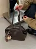 Bolsa tote retrô de grande capacidade para mulheres, nova coleção outono 2026, bolsa de ombro moderna e estilosa, bolsa de viagem casual e simples