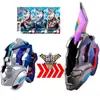 Espada Transformable Juguete Arma Set con Doble Espada Destellante y Escudo