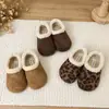 Zapatos Birkenstock con Forro de Felpa para Niños 2026 Nuevas Llegadas de Otoño Zapatos Peludos Cálidos para Niñas Bebés Zapatos de Algodón Versátiles de Moda Zapatos Casuales
