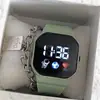 Reloj Tecnológico para Mujer Ins de Aspecto Caro Fiesta Estudiantil Moda Simple Nicho Diseño Unicornio Digital Impermeable