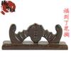Portalápices de madera de caoba Wuzhishan de Catalpa negra, soporte para bolígrafos colgantes, suministros de caligrafía de los Cuatro Tesoros, adornos al por mayor
