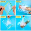Envase de suplemento alimenticio para bebés de grado alimenticio, bolsa sellada para mantener la frescura, bolsa de almacenamiento para el hogar, refrigerador, refrigerado, congelado, bolsa sellada especial