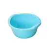 Bacia Plástica Doméstica Bacia para Lavar Legumes na Cozinha Espessada Bacia para Lavar Roupas de Adultos e Bebês Lavar Pés Bacia Plástica com Duas Alças Bacia para Lavar o Rosto