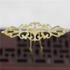 56*77mm Pieza de Flor de Latón Pasador Soldado DIY Pasador de Flor Antiguo Material Accesorios