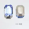 Dongzhou Cristal Huazi Personalizado Corte Quadrado Octogonal Fundo Pontiagudo Diamante K9 Super Brilho Manicure Diamante Joia para Unha Acessórios Lote Inteiro