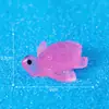 Paisagem em miniatura com uma tartaruga criativa brilhante, acessórios de decoração DIY para aquário, enfeites de mesa