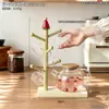Suporte de Rack de Armazenamento de Copos de Maçã Desenho Animado Suporte de Copos em Forma de Árvore Mesa Suporte para Copos de Café Copos de Chá Criativo Suporte de Copos para Pendurar