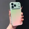Adequado para Capa de Celular All-Inclusive iPhone 17 Pro Max, Vidro Fosco Degradê, Capa Protetora 14 Apple 16, 15 Novo Modelo