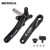MEROCA plato hueco integrado para bicicleta de montaña 8-12 velocidades modificado 104BCD juego de plato único de dientes positivos y negativos