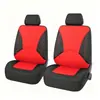 Funda de Asiento de Cuero Perforado para Coche Más Vendida Transfronteriza Europea y Rusa Funda de Asiento Juego de 9 Piezas Transpirable y a Prueba de Polvo