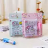 Set de Mini Cuaderno Bloc de Notas con Bolígrafo Cuaderno Pequeño Dibujo Animado Creativo Estilo Ins Japonés Lindo e Interesante Cuaderno Pequeño